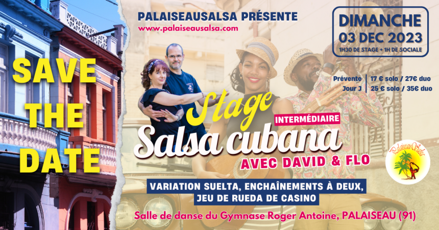 Stage Salsa cubaine – Dimanche 03 décembre